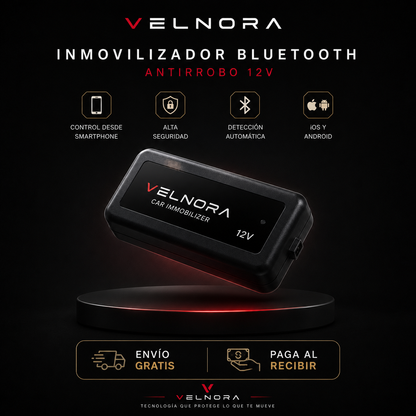 Inmovilizador Auto Bluetooth Antirrobo